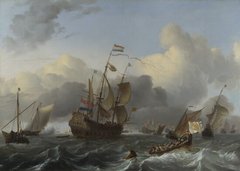 „Eendracht” și flota navelor de război olandeze