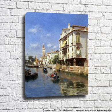 Bărci Rubens Santoro pe Grand Canal, Veneția