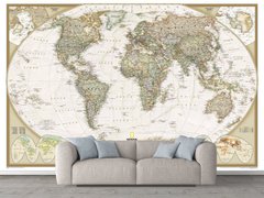 Harta lumii in stil antique