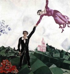 „Promenada”, 1917 Marc Chagall