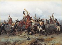 Подвиг конного полка на рассвете при Аустерлице в 1805 году.