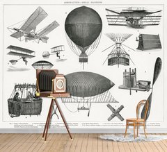 Модели старинных летательных аппаратов