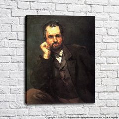 Сезанн, Портрет мужчины 1866 г.