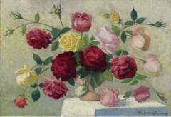 Buchet de trandafiri, 1922.