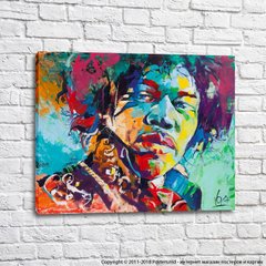 Jimi Hendrix, acrilic