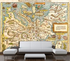 Harta antica a Europei,grafica