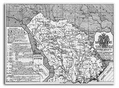 Harta Moldovei în timpul domniei Sf. cel Mare