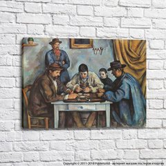 Cezanne, Jucătorii de cărți, 1892