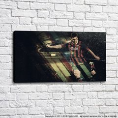 Lionel Messi lovește mingea