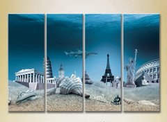 Полиптих Памятники мировой архитектуры под водой