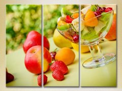 Triptic Salată de fructe