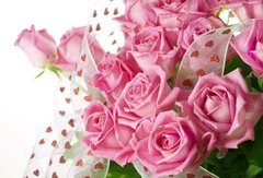 Фотообои Букет розовых роз