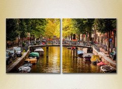 Диптих Амстердамский канал, Голландия_02