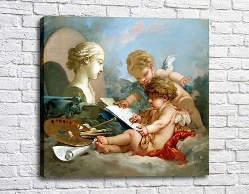 Cupidon - alegorii picturale, Francois Boucher