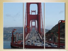Triptic Podul Golden Gate, trafic_01