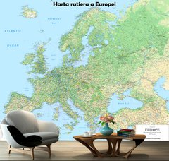 Harta rutiera a Europei