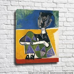 Picasso Femme accroupie (Jacqueline), 1954