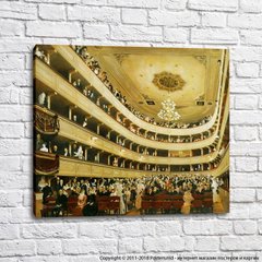 Зал старого дворцового театра в Венеции