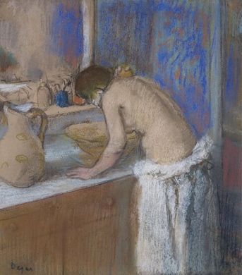 Tânără la toaletă, 1895.