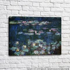 Detaliu de nuferi de Claude Monet
