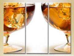 Triptic Cognac cu gheață