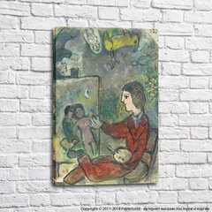 Marc Chagall, Le peintre en costume marron