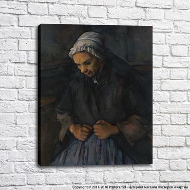 An Old Woman with a Rosary