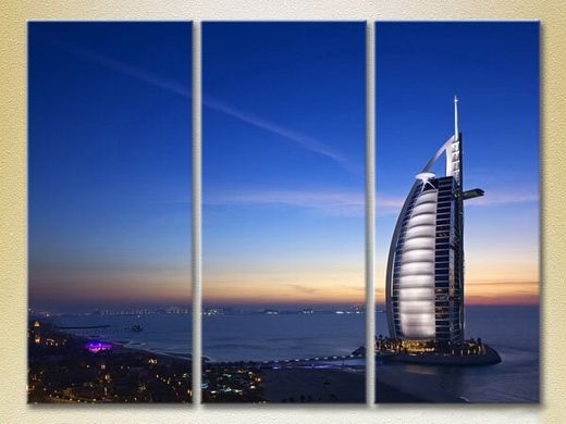 Triptic Hotel Burj Al Arab din Dubai