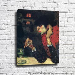 Пикассо «Любитель абсента», 1901 год.