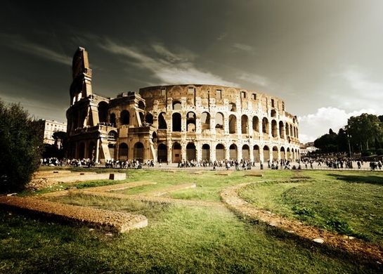 Fototapet Colosseum în lumina serii, Roma