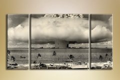 Триптих Ядерный взрыв, атолл Бикини