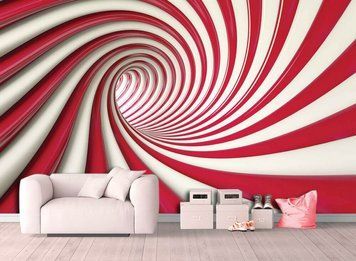 spirală de caramel &icirc;n dungi