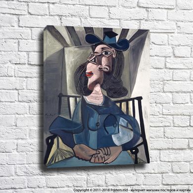 Пикассо «Девушка в кресле», 1952 год.