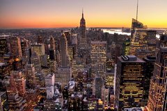 Fototapet Vedere din Manhattan, New York