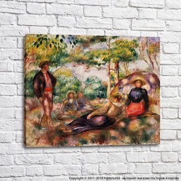 Pierre Auguste Renoir &icirc;n grădină
