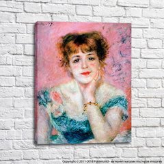 Auguste Renoir Portrait of the Actress Jeanne Samary