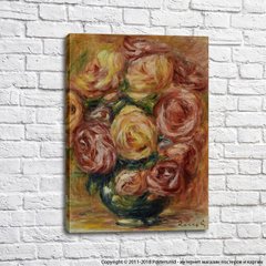 Pierre Auguste Renoir Vaza cu trandafiri