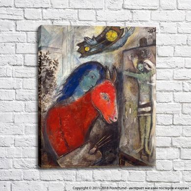 Marc Chagall: Autoportret cu ceas