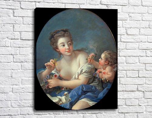Venus și Cupidon, artistul Francois Boucher