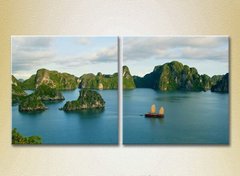 Диптих Бухта Халонг, Вьетнам