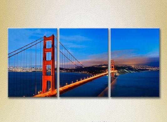 Triptic Podul Golden Gate