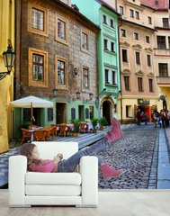 Фотообои улочка старого европейского города