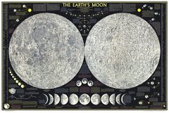 Fototapet Spatiu Cosmic - Luna (1969)