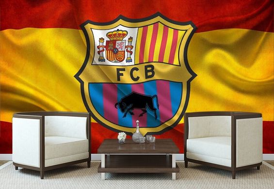 Steagul echipei de fotbal Barcelona, ​​fotbal