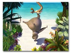Кадр из мультфильма Мадагаскар