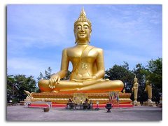 Золотая статуя Будды, Таиланд