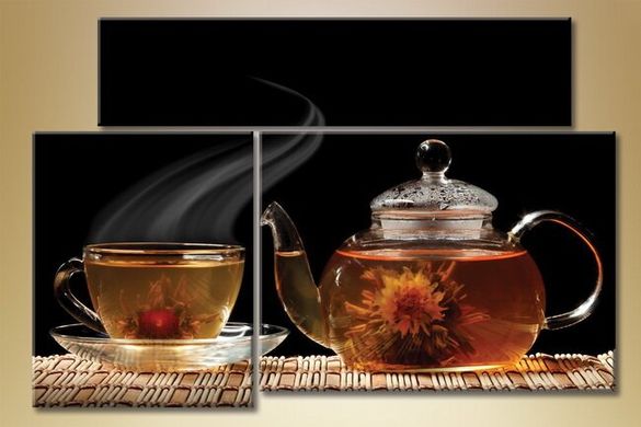 Triptic, ceainic și ceai