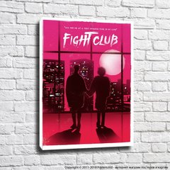 Afiș grafic pentru filmul Fight Club