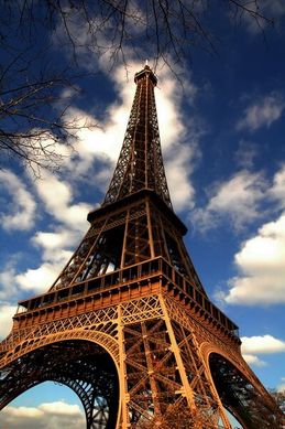 Fototapet Turnul Eiffel toamna, Paris