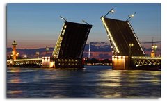 Ridicarea podurilor în Sankt Petersburg